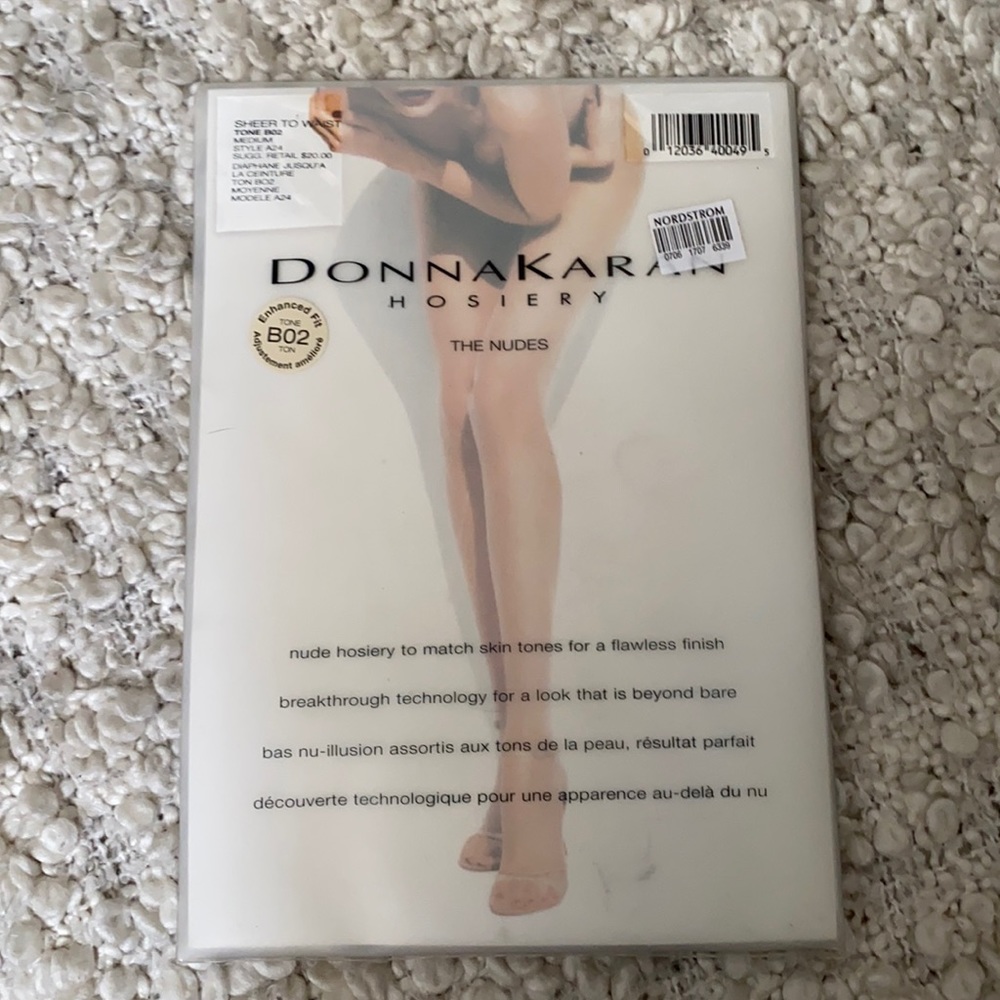 ❌SOLD❌♥️ Donna Karen Sheer to waist Hosiery